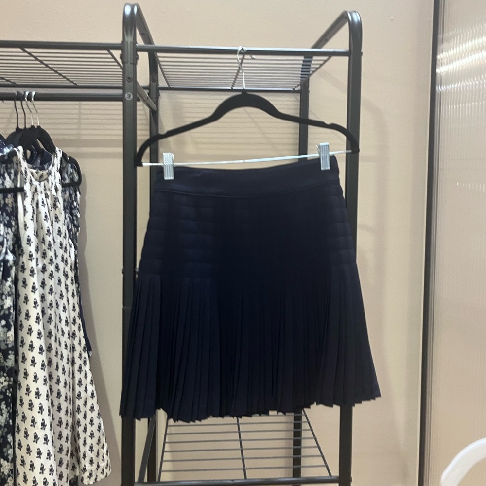 J. Crew Blue Navy Mini Skirt